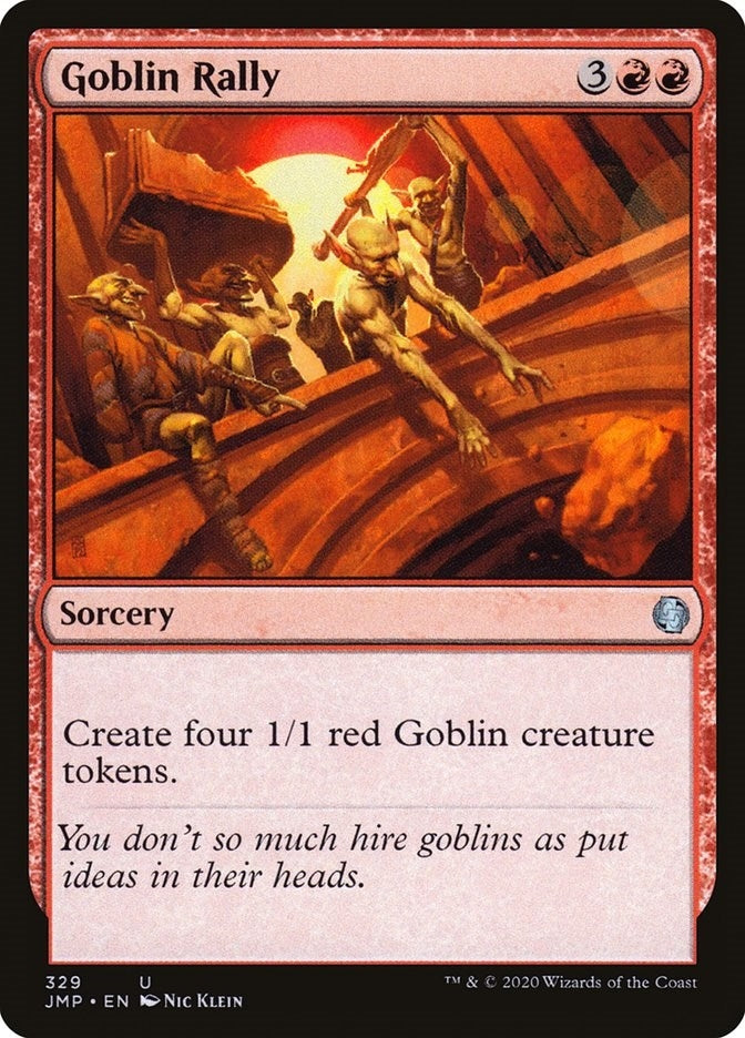 Image for Goblin Rally (329) [Jumpstart] - Magic: The Gathering