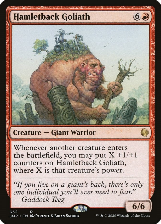 Image for Hamletback Goliath (332) [Jumpstart] - Magic: The Gathering