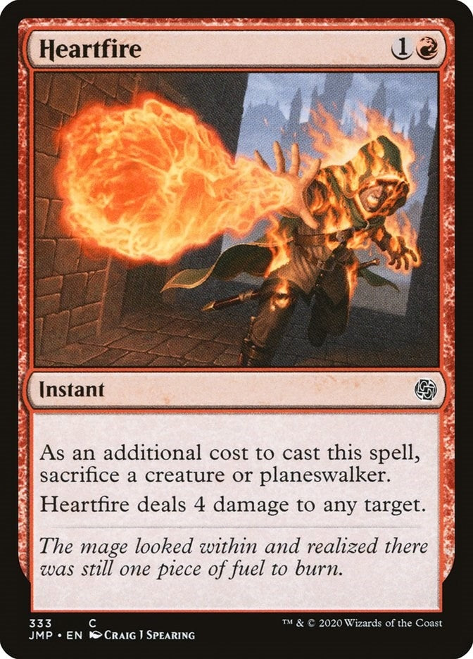 Image for Heartfire (333) [Jumpstart] - Magic: The Gathering