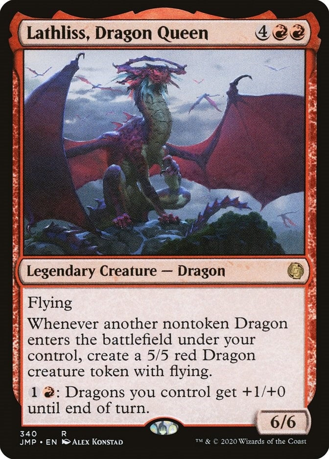 Image for Lathliss, Dragon Queen (340) [Jumpstart] - Magic: The Gathering