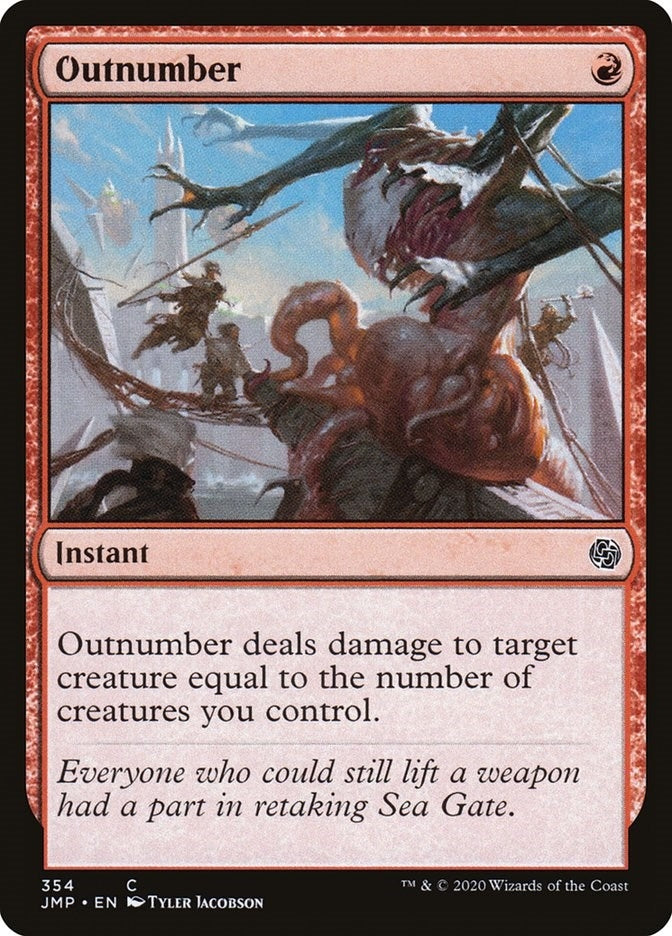 Image for Outnumber (354) [Jumpstart] - Magic: The Gathering
