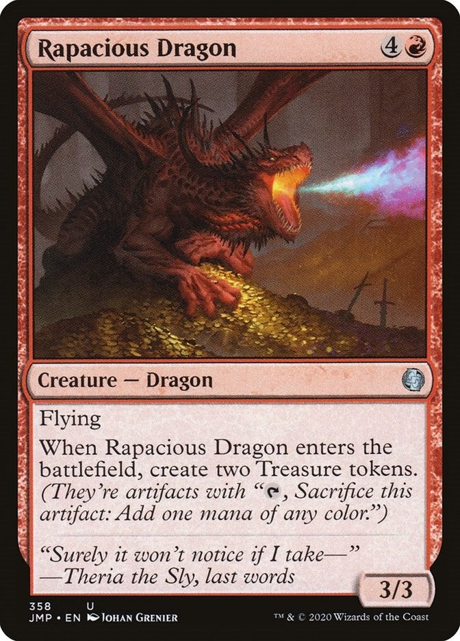 Image for Rapacious Dragon (358) [Jumpstart] - Magic: The Gathering