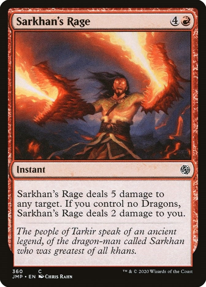 Image for Sarkhan's Rage (360) [Jumpstart] - Magic: The Gathering