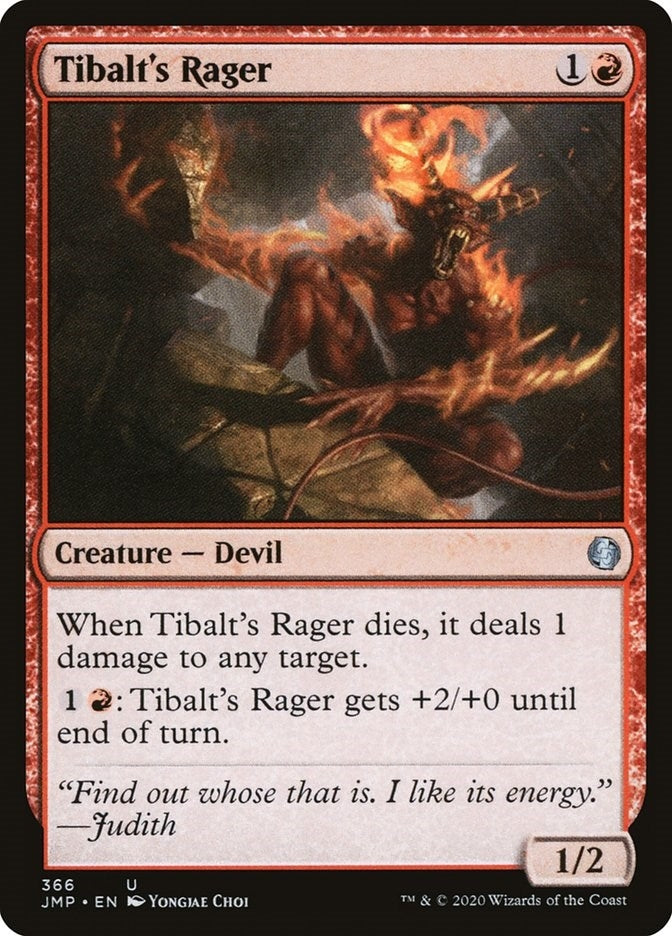 Image for Tibalt's Rager (366) [Jumpstart] - Magic: The Gathering