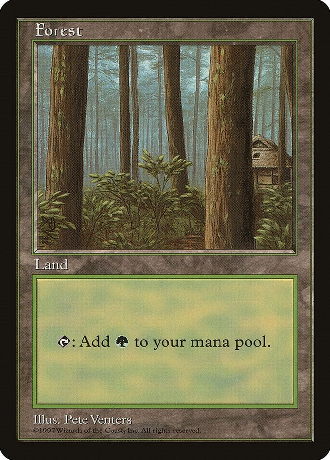 Image for Forest - Red Pack (Venters) [APAC Lands] - Magic: The Gathering