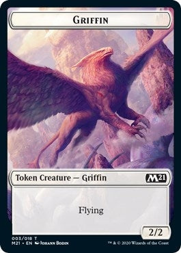 Image for Griffin Token (3) [Core Set 2021] - Magic: The Gathering