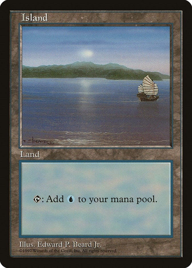 Image for Island - Red Pack (Beard, Jr.) [APAC Lands] - Magic: The Gathering
