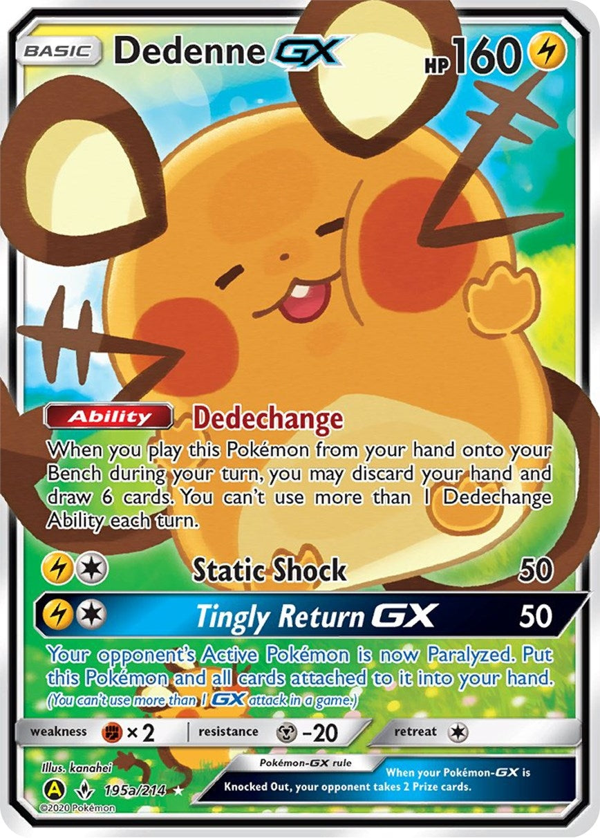 Image for Dedenne GX - 195a/214 (195a/214) [Alternate Art Promos] - Pokemon