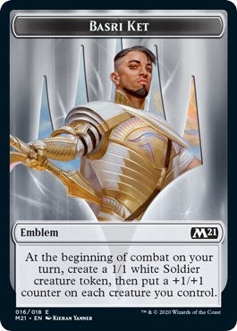 Image for Emblem - Basri Ket (16) [Core Set 2021] - Magic: The Gathering