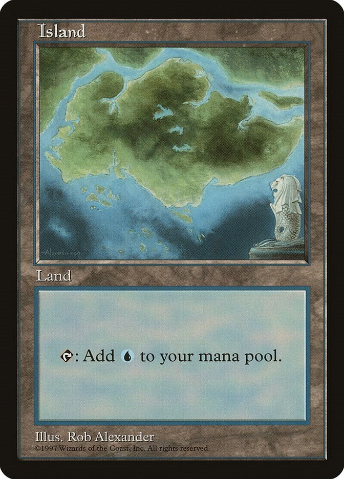 Image for Island - Clear Pack (Alexander) [APAC Lands] - Magic: The Gathering