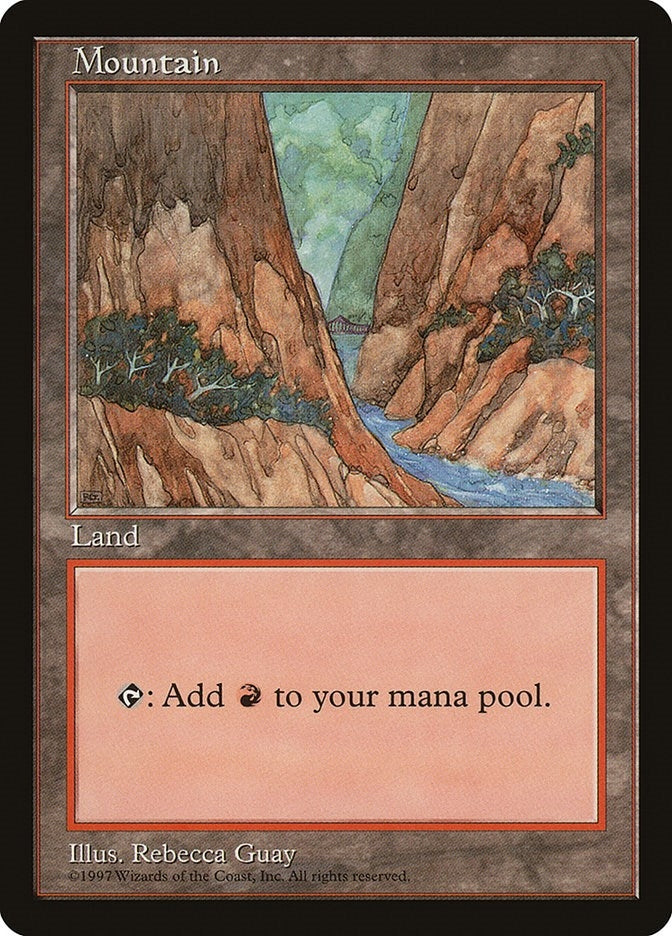 Image for Mountain - Blue Pack (Guay) [APAC Lands] - Magic: The Gathering