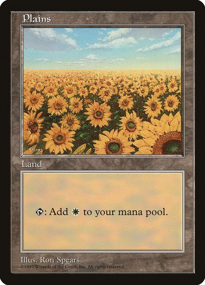 Image for Plains - Red Pack (Spears) [APAC Lands] - Magic: The Gathering