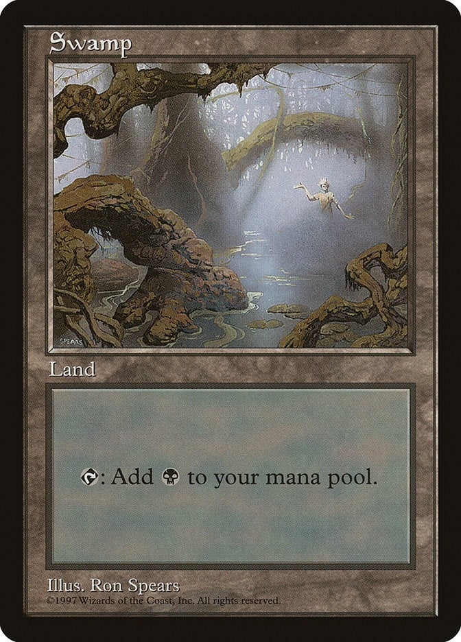 Image for Swamp - Clear Pack (Spears) [APAC Lands] - Magic: The Gathering