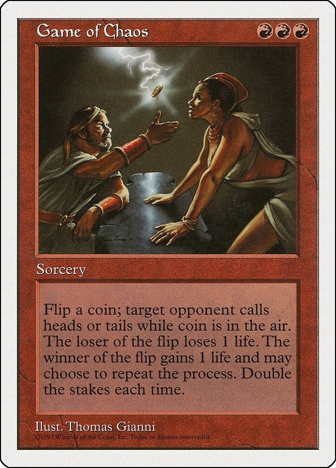 Image for Game of Chaos [Fifth Edition] - Magic: The Gathering