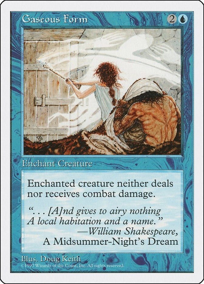 Image for Gaseous Form [Fifth Edition] - Magic: The Gathering