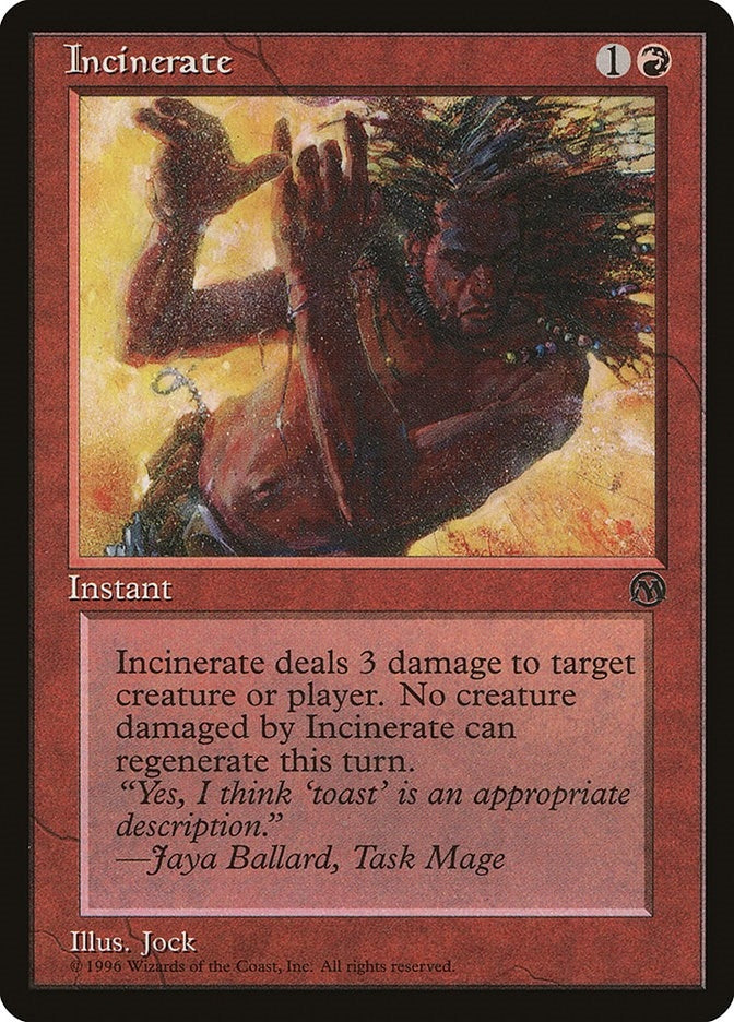 Image for Incinerate [Arena Promos] - Magic: The Gathering