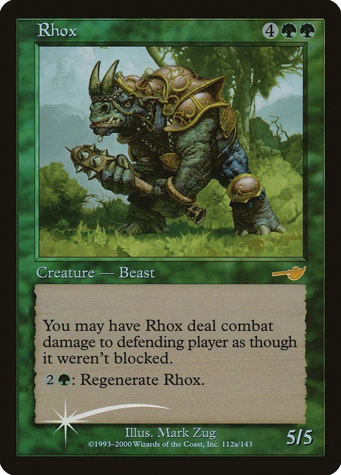 Image for Rhox (112a) [Starter 2000] - Magic: The Gathering