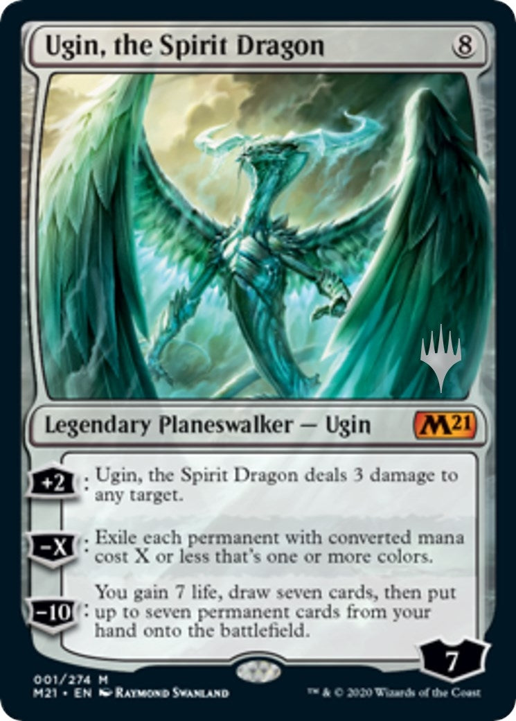 Image for Ugin, the Spirit Dragon (1) [Core Set 2021] - Magic: The Gathering