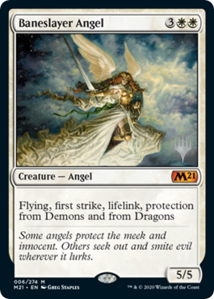 Image for Baneslayer Angel (6) [Core Set 2021] - Magic: The Gathering