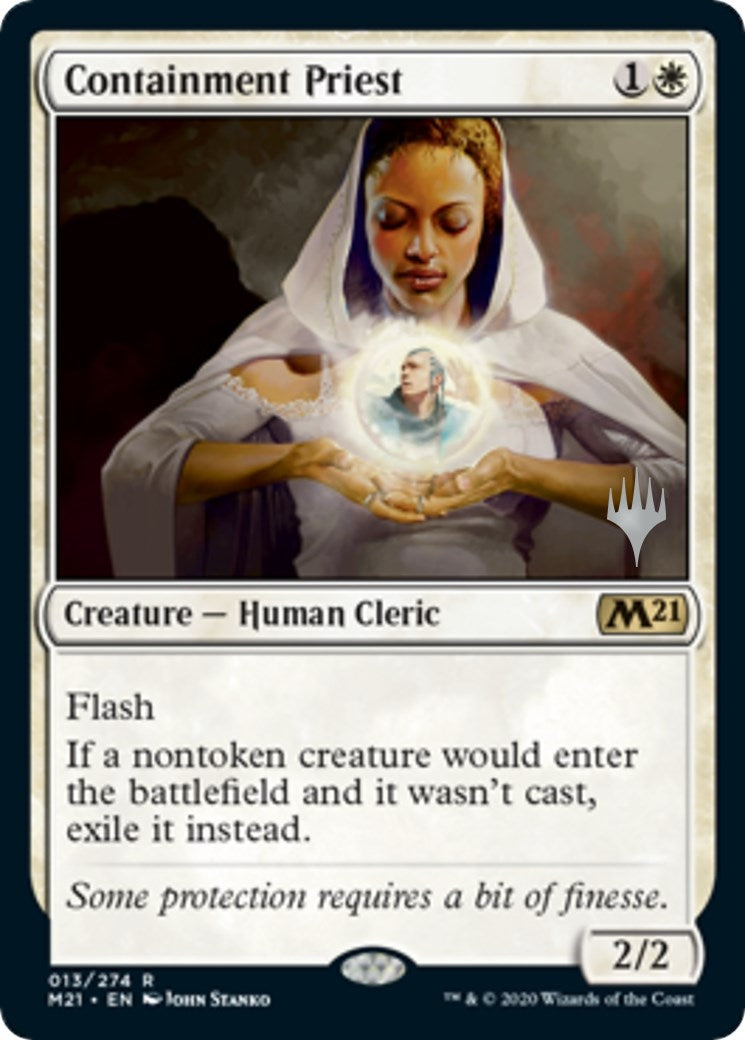 Image for Containment Priest (13) [Core Set 2021] - Magic: The Gathering