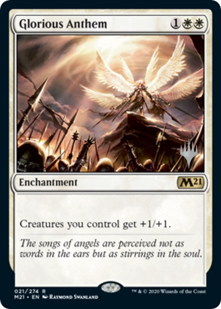 Image for Glorious Anthem (21) [Core Set 2021] - Magic: The Gathering