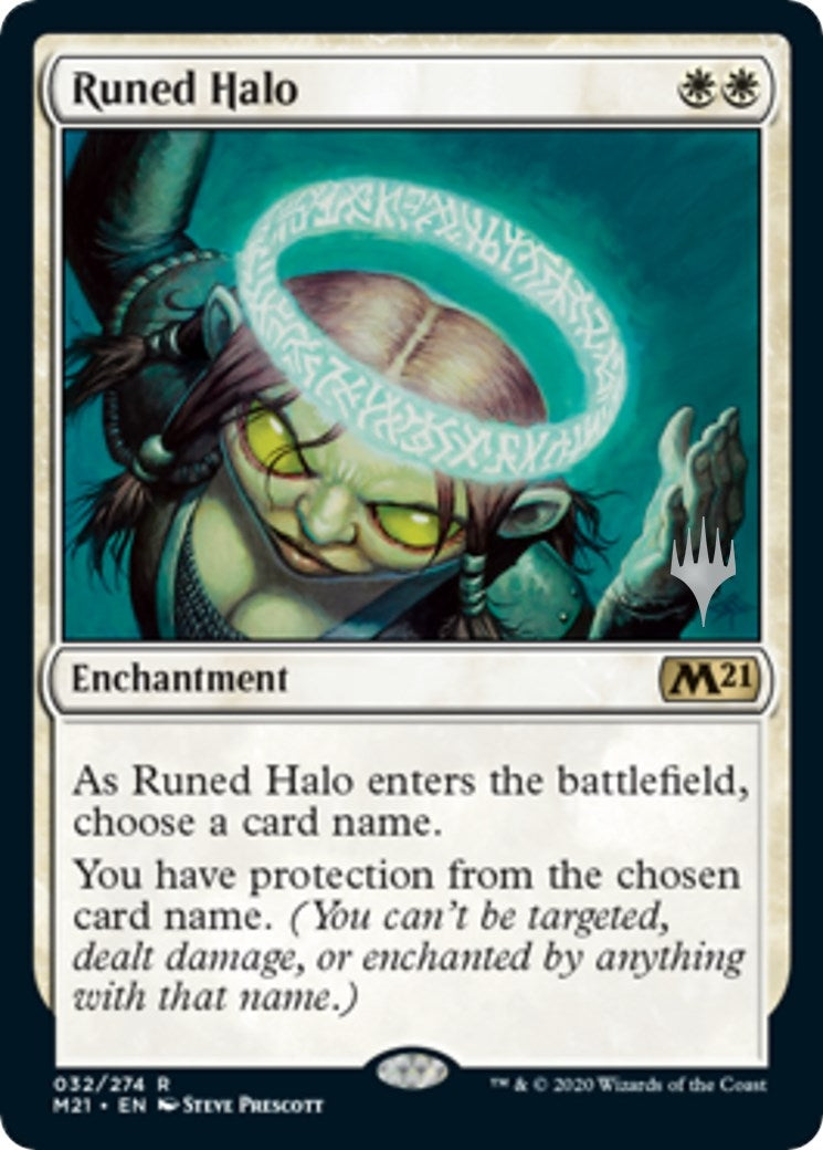 Image for Runed Halo (32) [Core Set 2021] - Magic: The Gathering