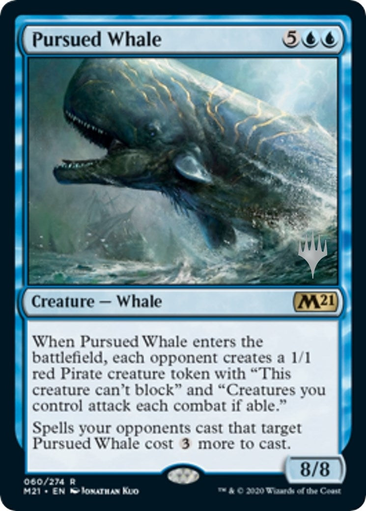Image for Pursued Whale (60) [Core Set 2021] - Magic: The Gathering