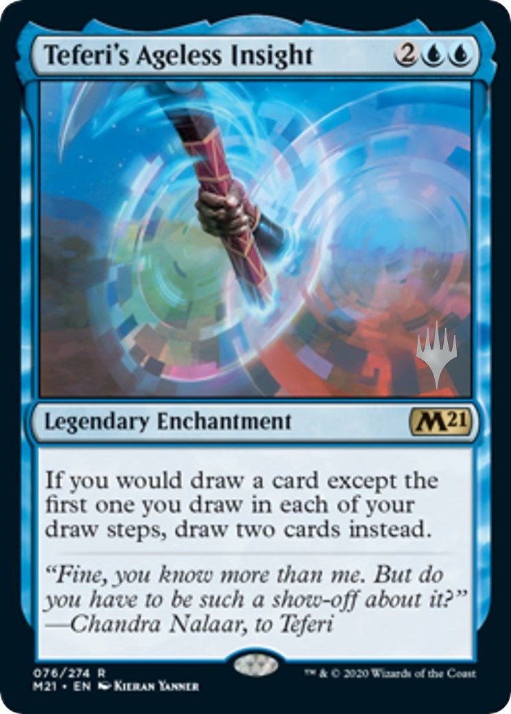 Image for Teferi's Ageless Insight (76) [Core Set 2021] - Magic: The Gathering
