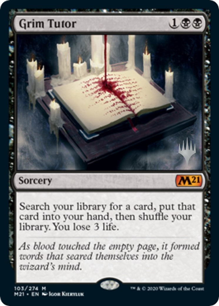 Image for Grim Tutor (103) [Core Set 2021] - Magic: The Gathering