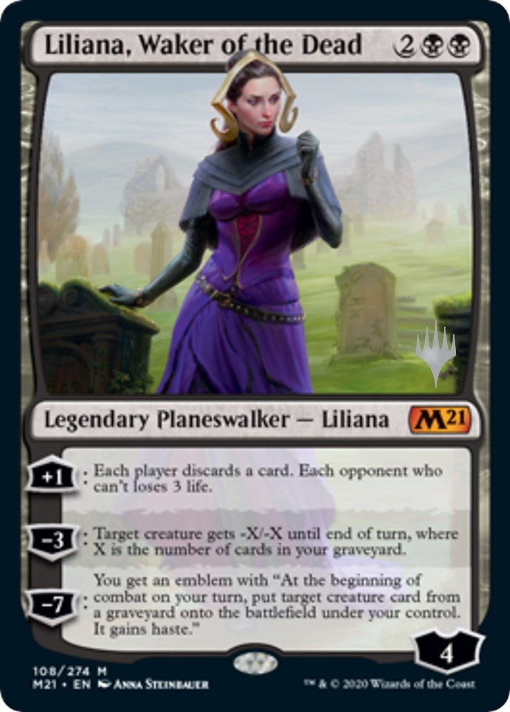 Image for Liliana, Waker of the Dead (108) [Core Set 2021] - Magic: The Gathering