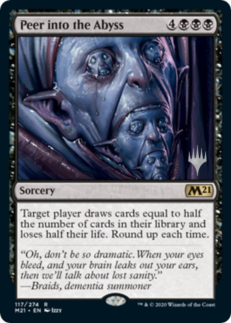 Image for Peer into the Abyss (117) [Core Set 2021] - Magic: The Gathering