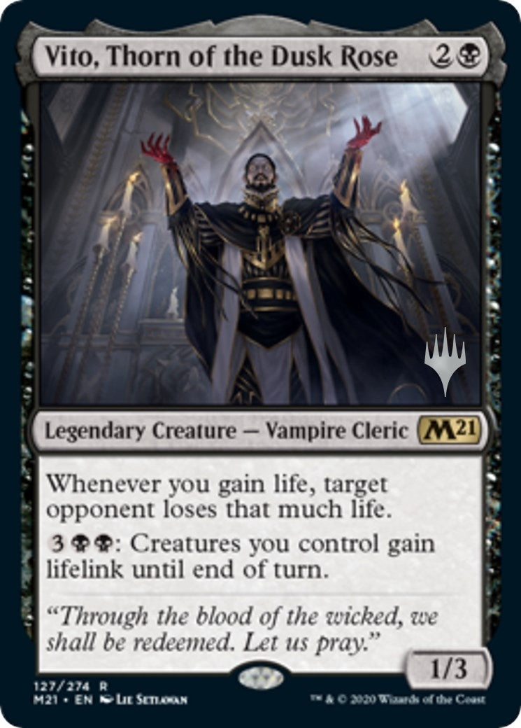 Image for Vito, Thorn of the Dusk Rose (127) [Core Set 2021] - Magic: The Gathering