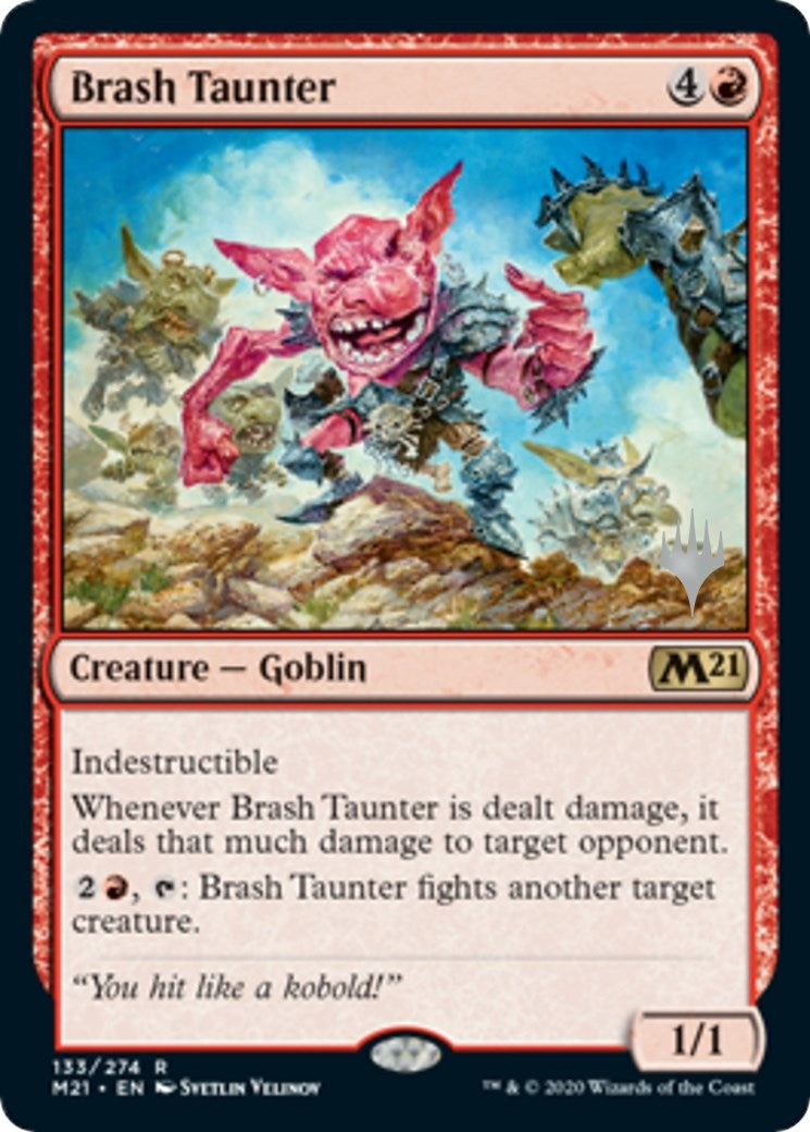 Image for Brash Taunter (133) [Core Set 2021] - Magic: The Gathering