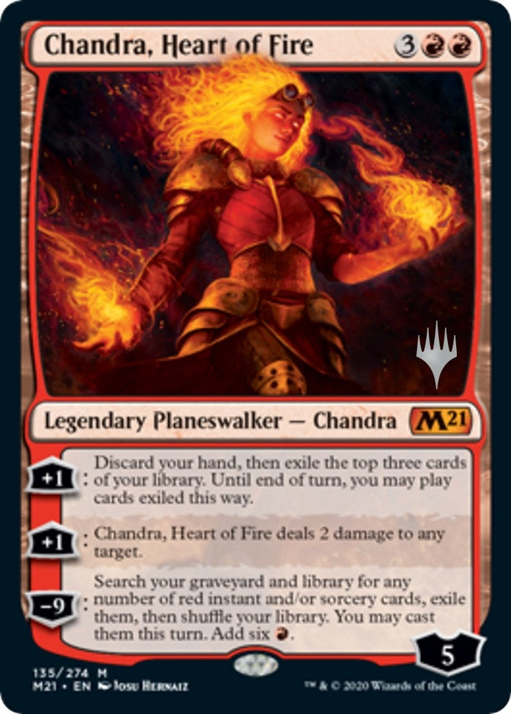 Image for Chandra, Heart of Fire (135) [Core Set 2021] - Magic: The Gathering