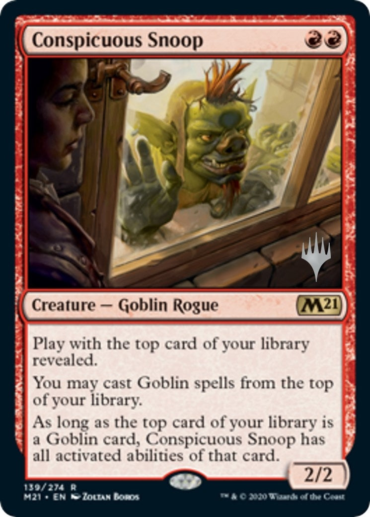 Image for Conspicuous Snoop (139) [Core Set 2021] - Magic: The Gathering