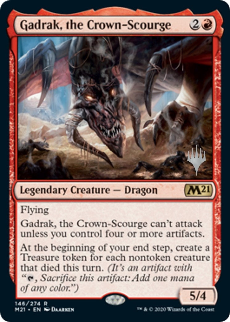 Image for Gadrak, the Crown-Scourge (146) [Core Set 2021] - Magic: The Gathering