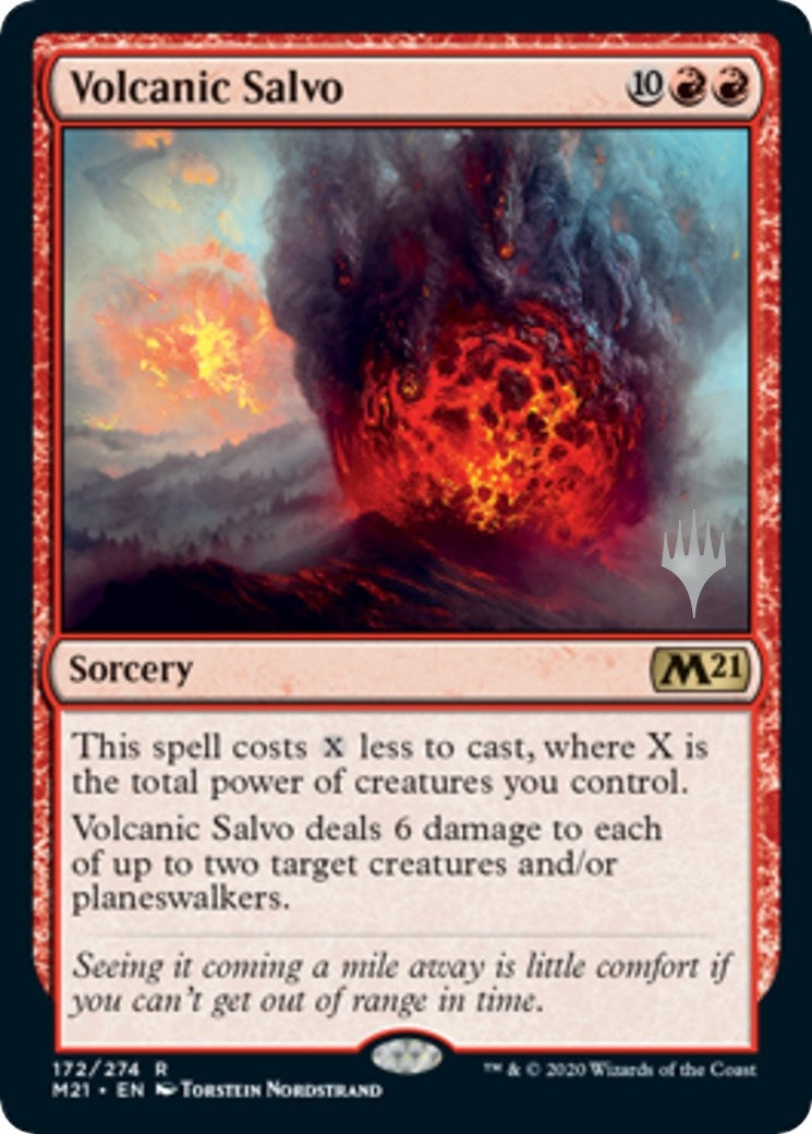 Image for Volcanic Salvo (172) [Core Set 2021] - Magic: The Gathering