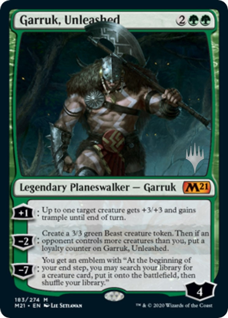 Image for Garruk, Unleashed (183) [Core Set 2021] - Magic: The Gathering