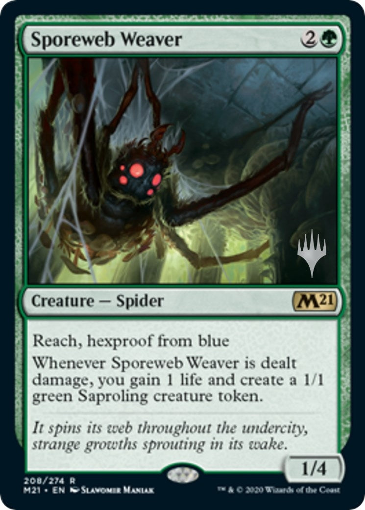 Image for Sporeweb Weaver (208) [Core Set 2021] - Magic: The Gathering