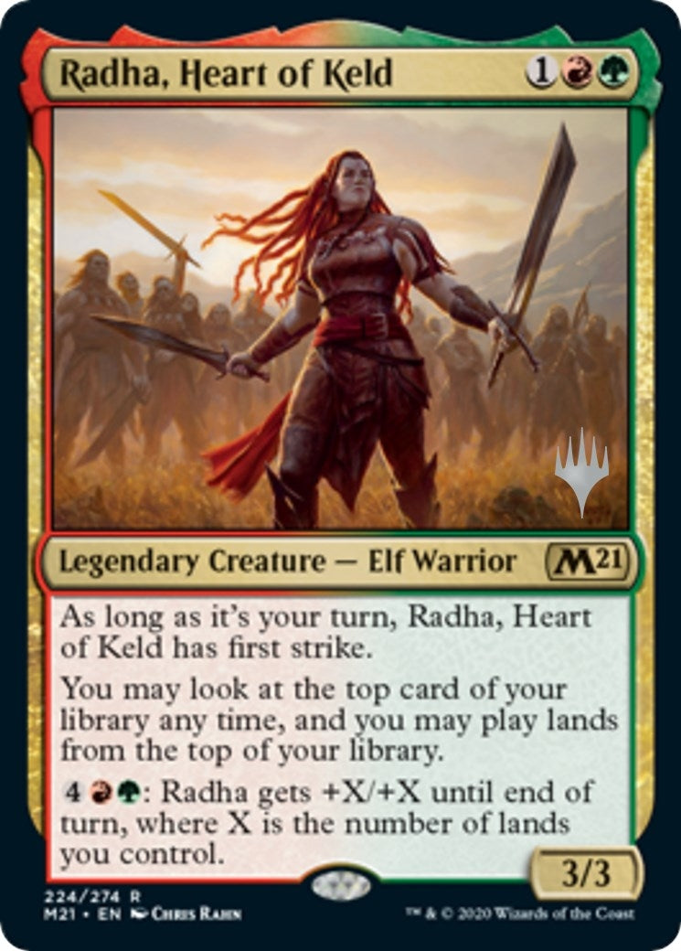 Radha, Heart of Keld (224) [Promo Pack: Core Set 2021]