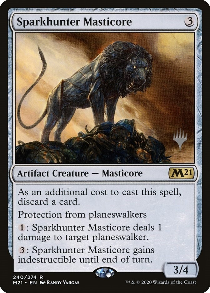 Image for Sparkhunter Masticore (240) [Core Set 2021] - Magic: The Gathering