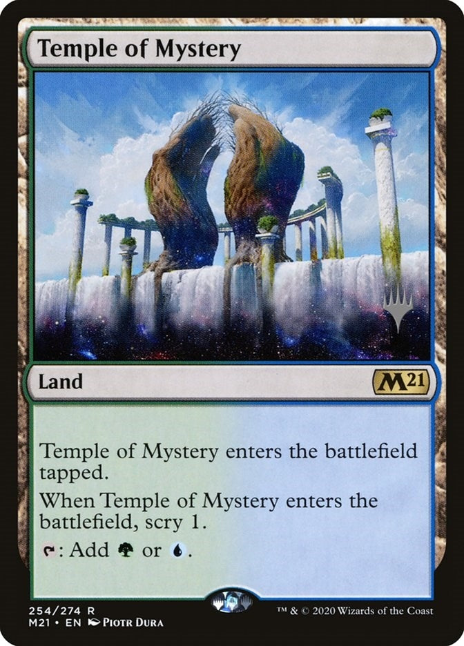 Image for Temple of Mystery (254) [Core Set 2021] - Magic: The Gathering