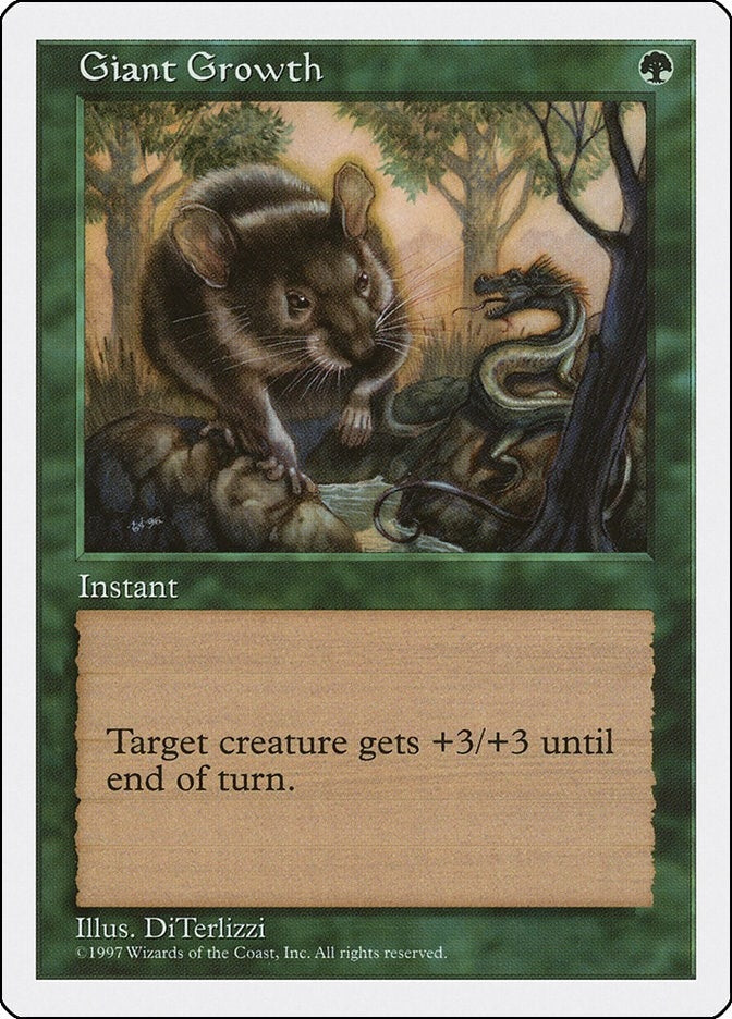 Image for Giant Growth [Fifth Edition] - Magic: The Gathering
