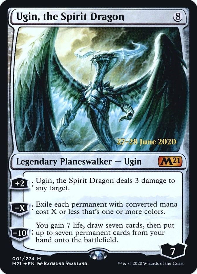 Image for Ugin, the Spirit Dragon (1) [Prerelease Cards] - Magic: The Gathering