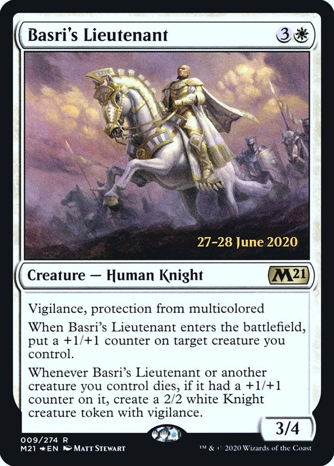 Basri's Lieutenant (9) [Prerelease Cards]