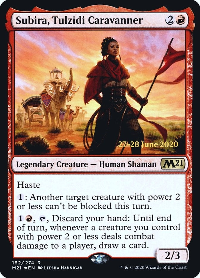 Image for Subira, Tulzidi Caravanner (162) [Prerelease Cards] - Magic: The Gathering