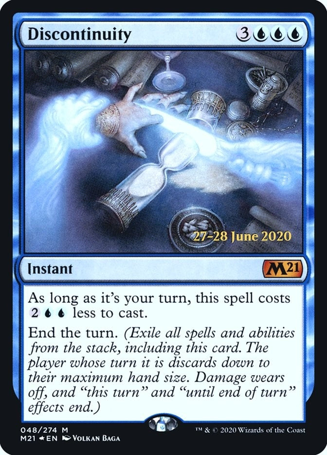Image for Discontinuity (48) [Prerelease Cards] - Magic: The Gathering