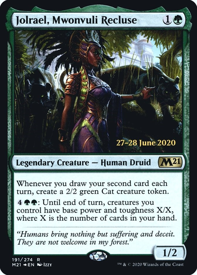 Image for Jolrael, Mwonvuli Recluse (191) [Prerelease Cards] - Magic: The Gathering
