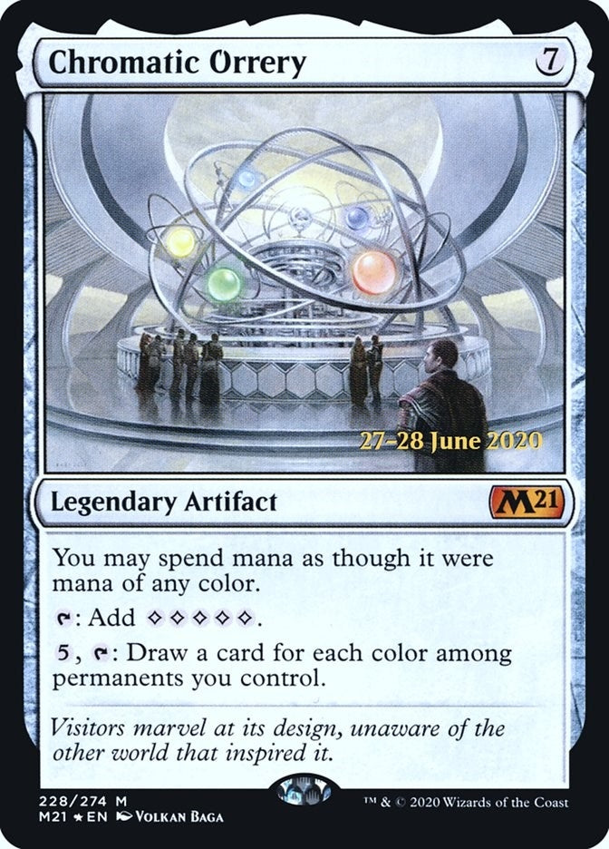 Image for Chromatic Orrery (228) [Prerelease Cards] - Magic: The Gathering