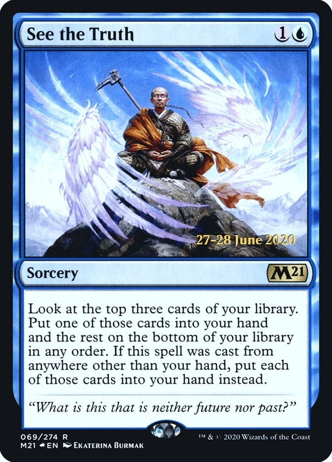Image for See the Truth (69) [Prerelease Cards] - Magic: The Gathering